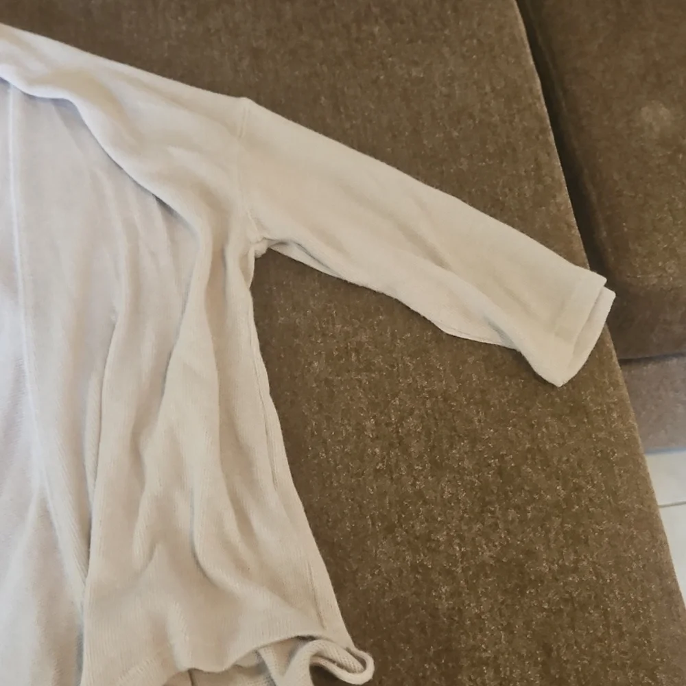 We The Free Light Purple Asymmetrical Long Sleeve Top